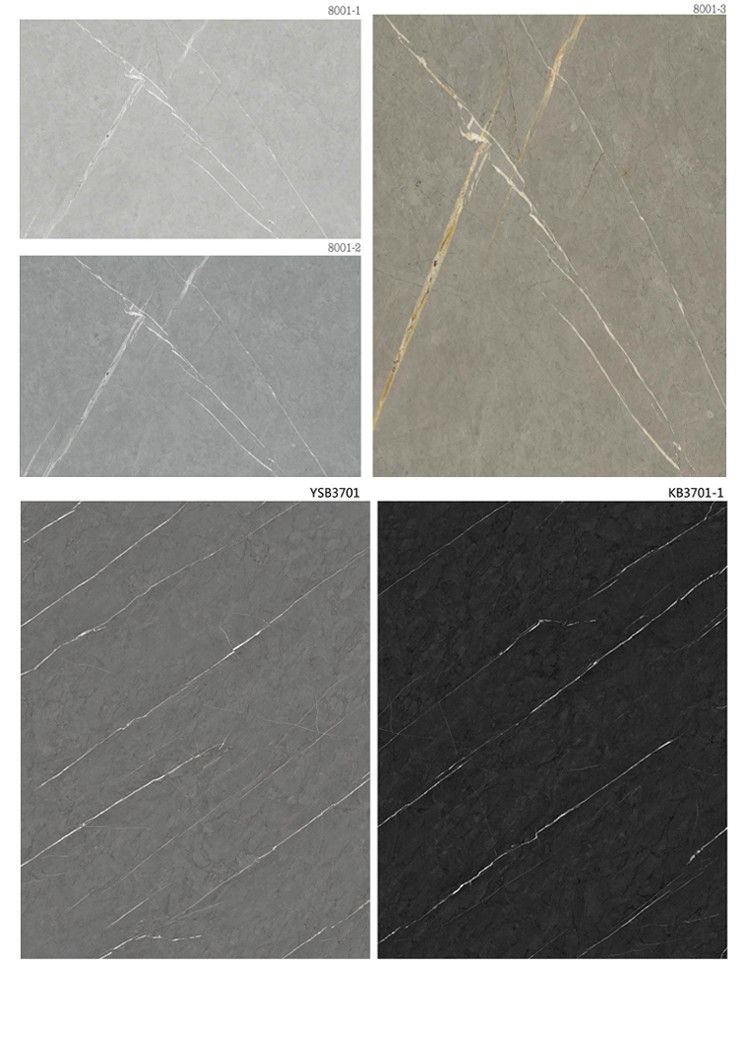 Waterproof Marble Bamboo Charcoal Fibre Board 1220*2600mm