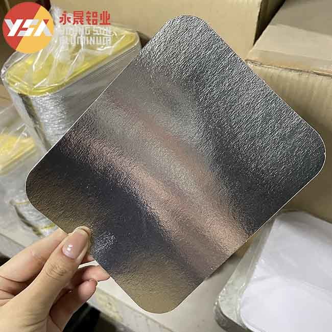18oz Smooth Aviation Foil Container 520ml Aluminum Foil Lunch Box Aviation Grade