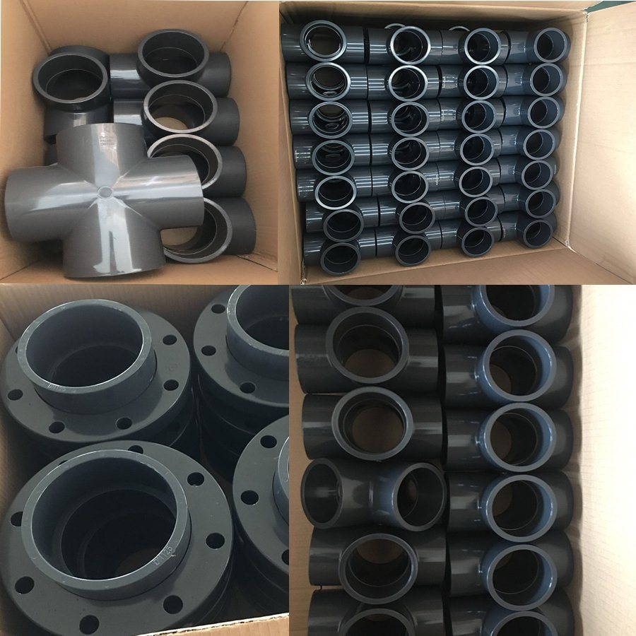 DIN Standard UPVC Pipe Fittings PVC Female Coupling Adapter