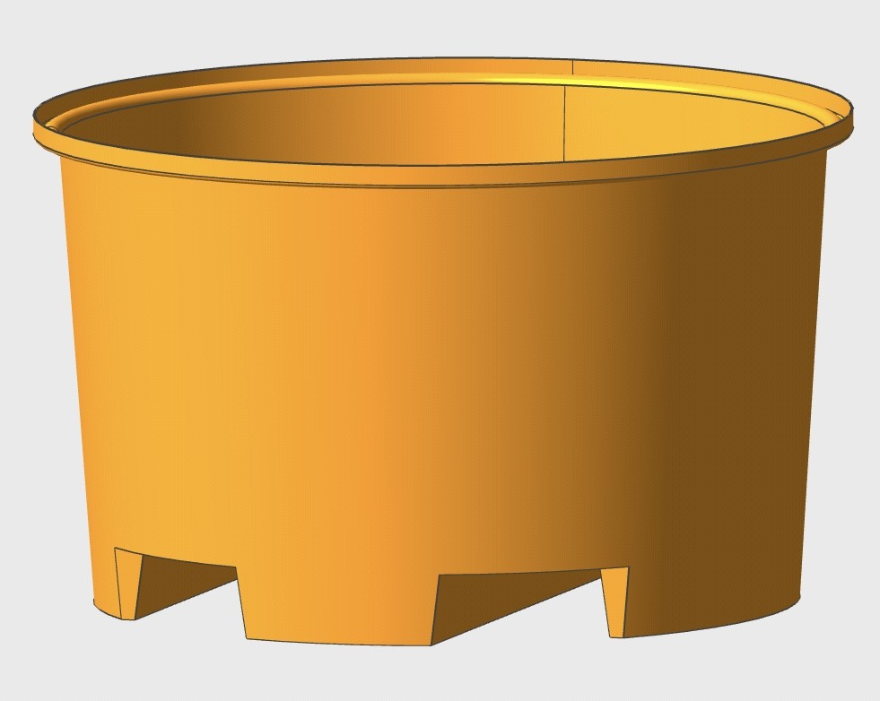 Eight Hundred Liters Rotational Molding Molds 2.5 To 3mm