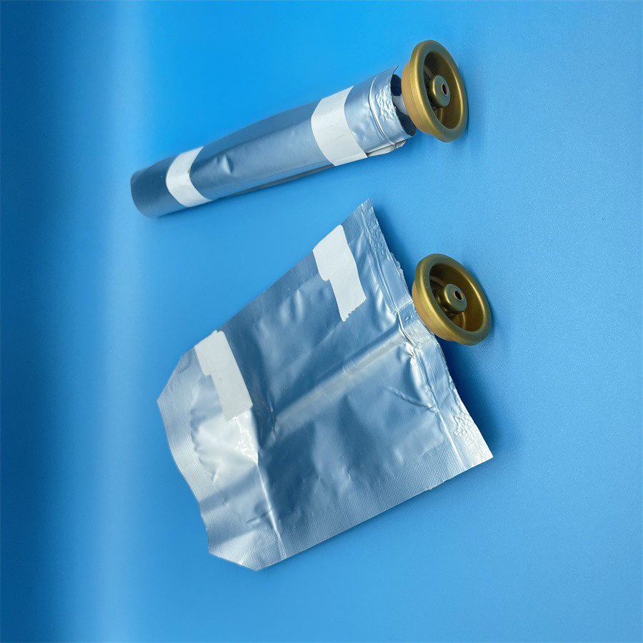 Aluminum Aerosol Cans Male Aerosol Bag On Valve Precision Dispensing System For Consumer Products