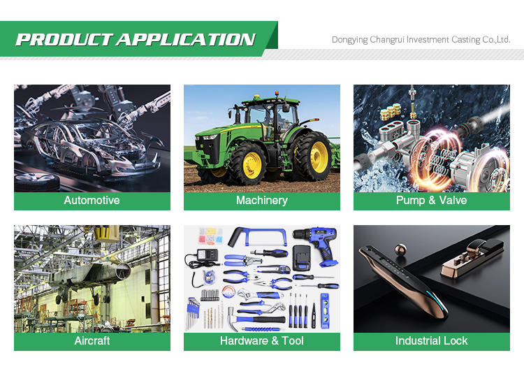 Steel Silica Sol Investment Casting Heavy Equipment Parts