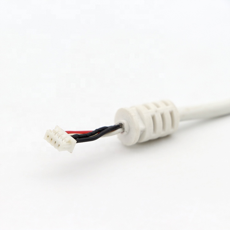Custom White 3.5mm TRRS Audio DC Jack to JST 2.0mm 2.54mm Pitch Connector Assembly Cable