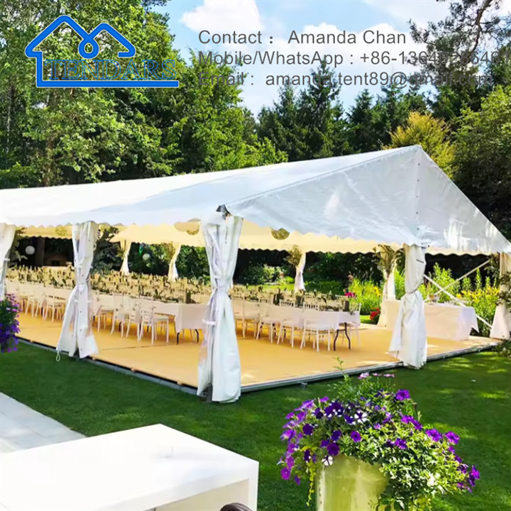 Professional Tendars Stretch Tent White Party Tent Gazebo Canopy With Sidewalls With CE Certificate