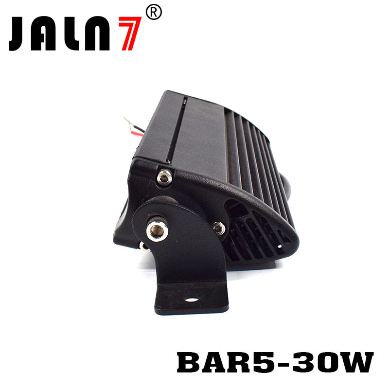 LED Light Bar JALN7 7.5Inch 30W CREE Original Spot Flood LED Driving Lamp Super Bright Off Road Lights LED Work Light