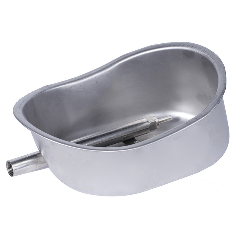 Poultry Farm 1/2" Thread Pig Drinking Water Bowl 13cm 15cm Dia
