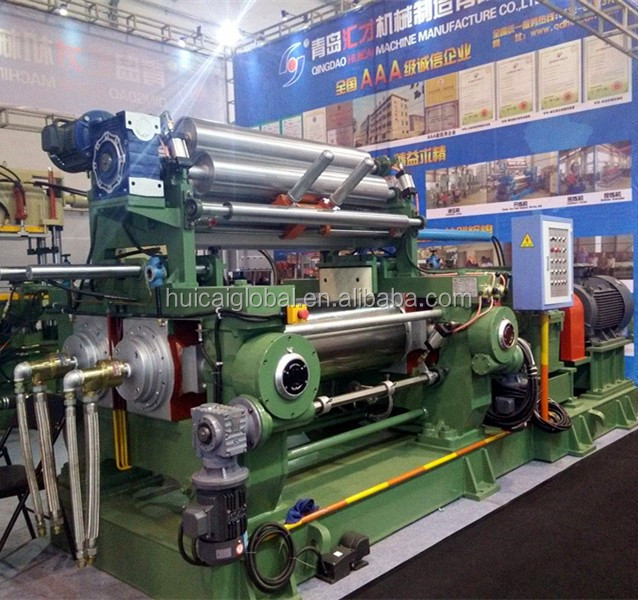 12000 KG Weight Rubber Banbury Mixer Two Roll Open Mixing Mill Advanced Technology