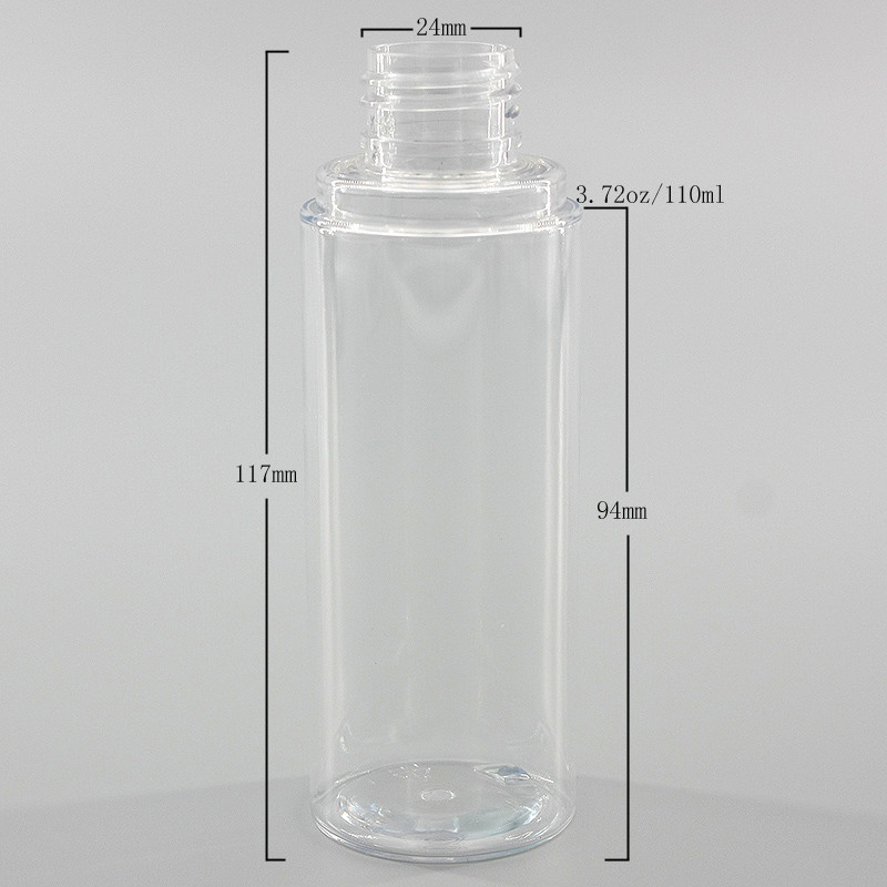 Clear 41*94mm 110ml Empty Plastic Spray Bottle