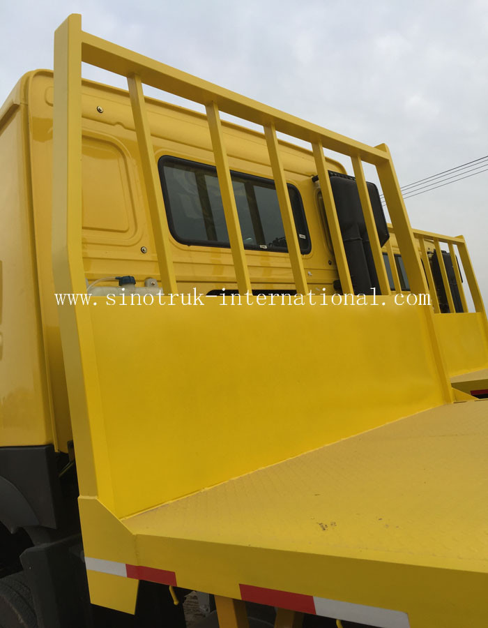 ZZ1257N4641W 336HP SINOTRUK Flat Bed Cargo Truck