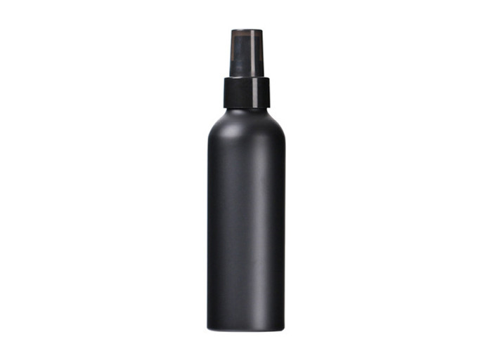 30ml 60ml 100ml Custom Cosmetic Bottles Black Aluminum Perfume Spray Bottle