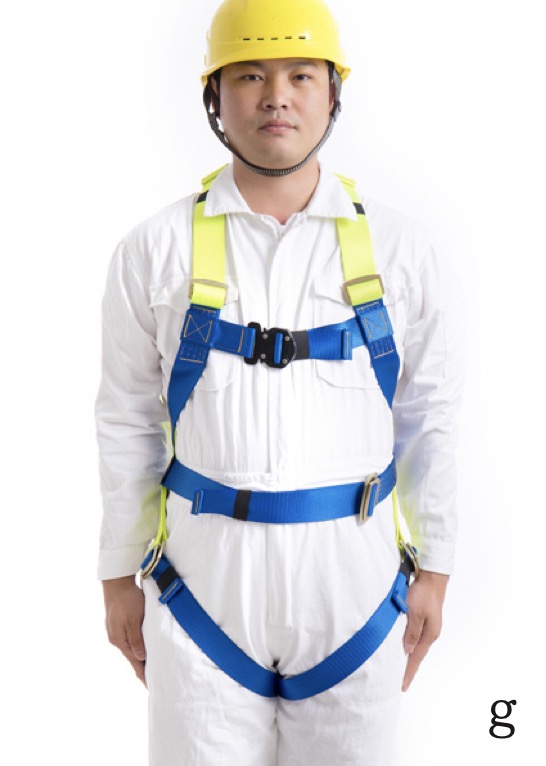 High Strength Personal Fall Protection Safety Harnesses