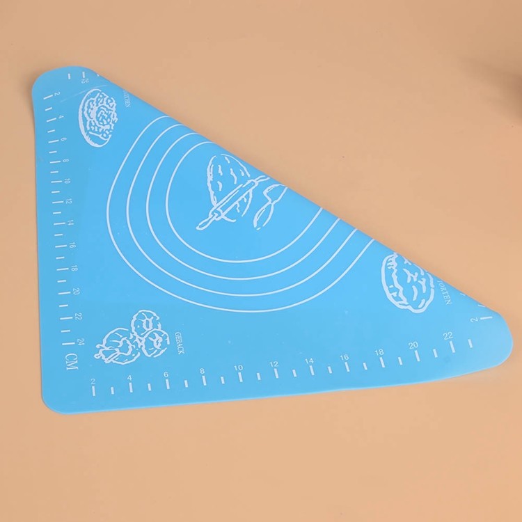 BPA Free Silicone Rolling Mat , Professional Baking Mat For Rolling Dough