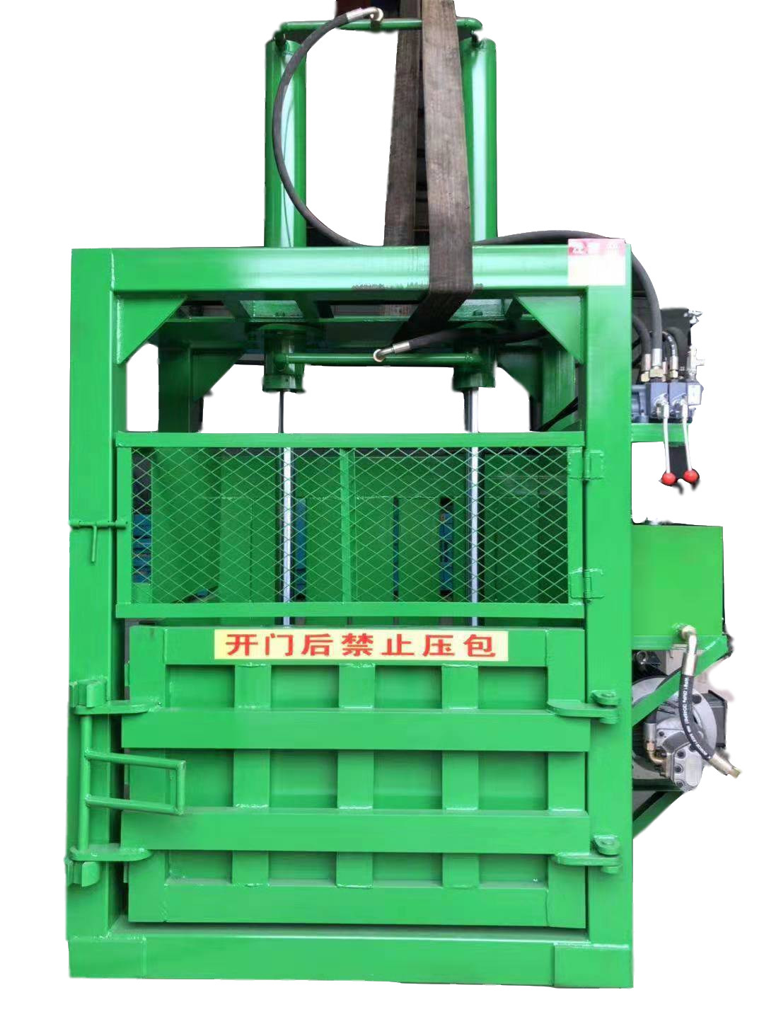 40 T Hydraulic Type Waste Paper Baler With Pushplate Push Back Machine
