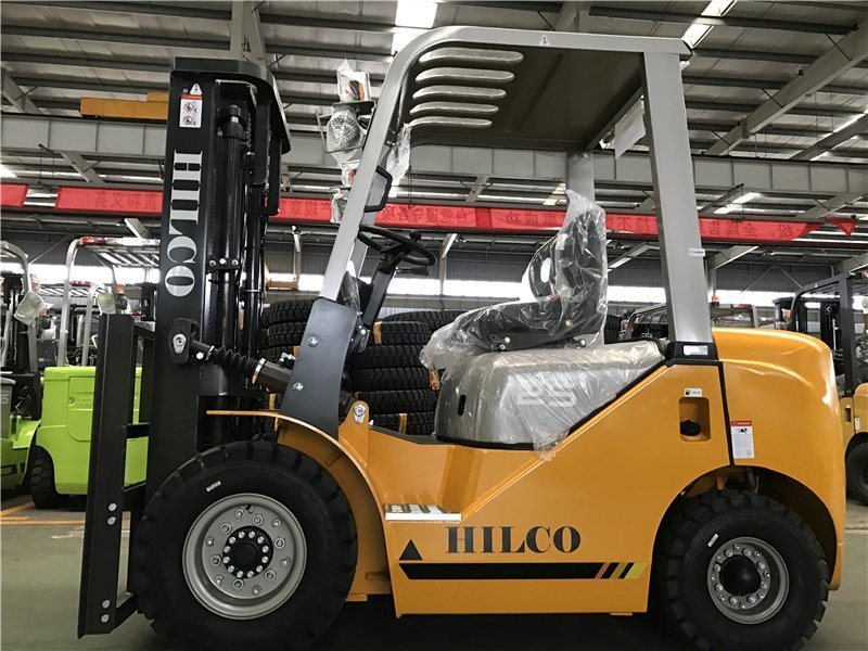 Ce Approved Diesel Forklift 2.5ton Lift Capacity