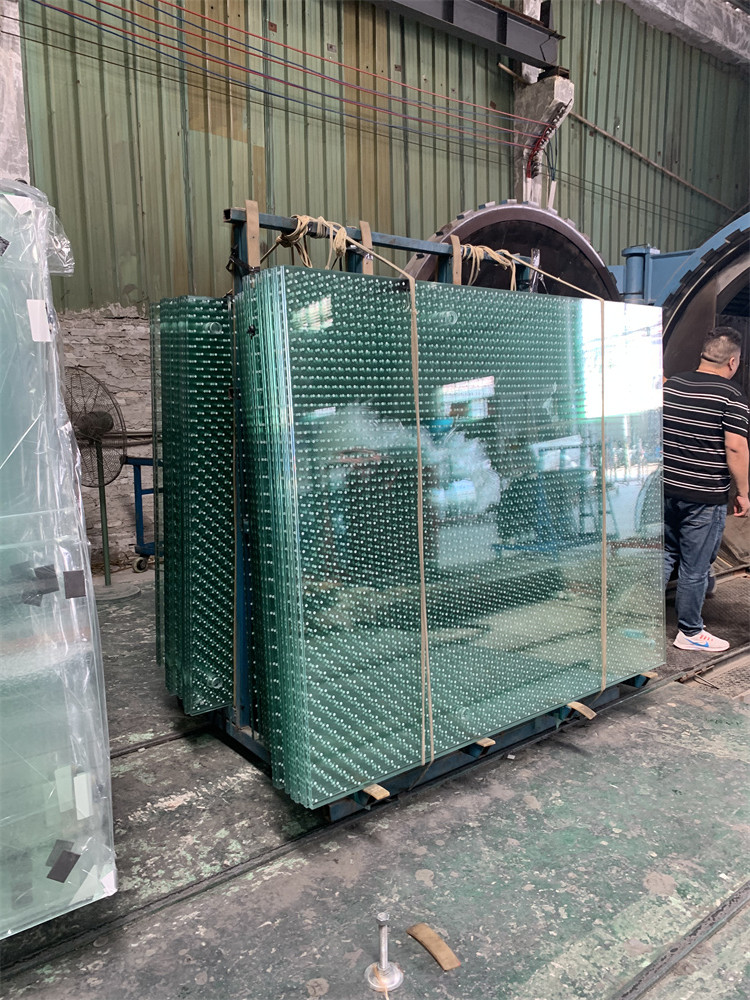 Silk Screen Printing Tempered Laminated Glass Partition Toughened Glass SGP PVB EVA