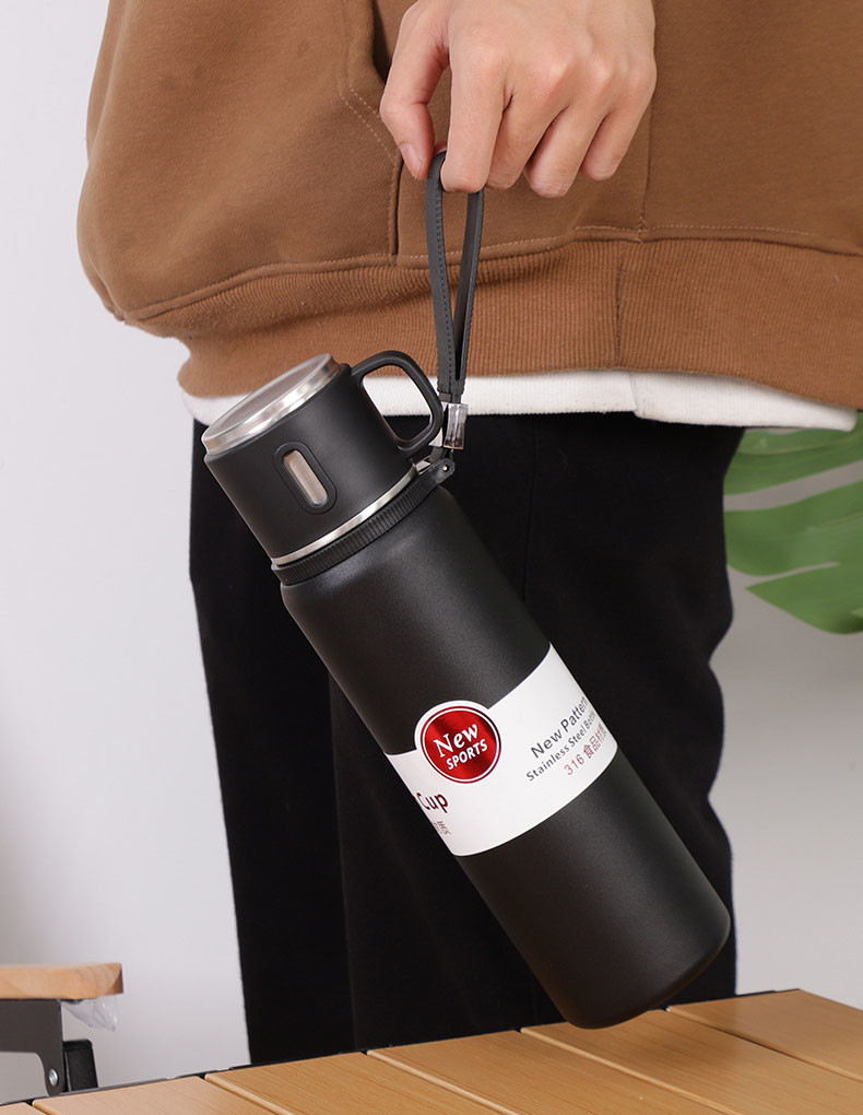 600ml 800ml 1500ml Thermo Flask Water Bottles Vacuum Insulated
