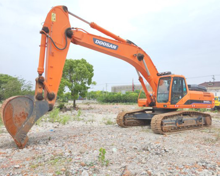 Secondhand Doosan 420 Excavator DH420LC-7 42 Ton Used Crawler Excavator