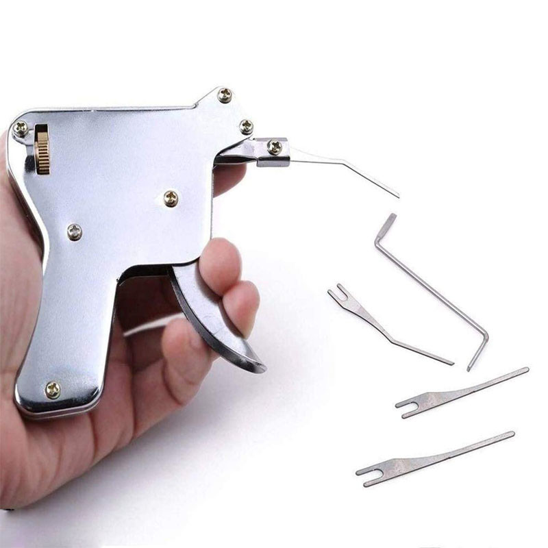 Stainless Steel locksmith Bump Gun Dimple Lock Bump Gun Locksmith Supplies Pick Gun