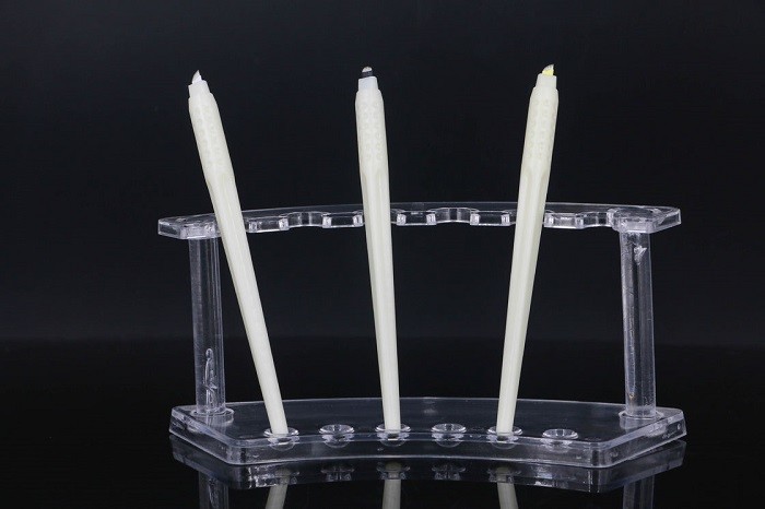 Disposable Manual Tattoo Pen With #7 #12 #14 #17 #18U Blade For 3D Embroidery