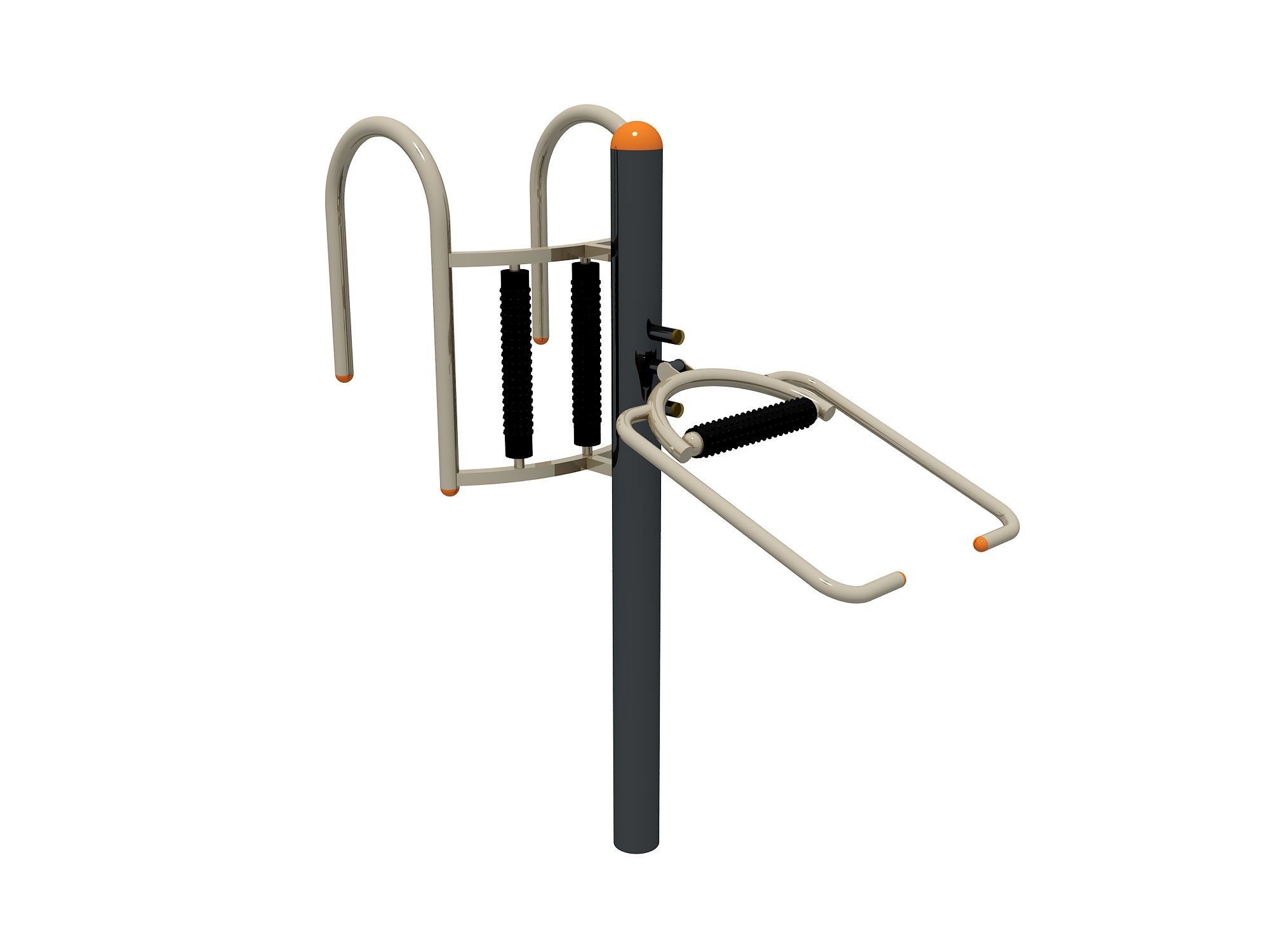 Park Exercise Equipment Used Outdoor Fitness Equipment Massage Machine for Waist and Back
