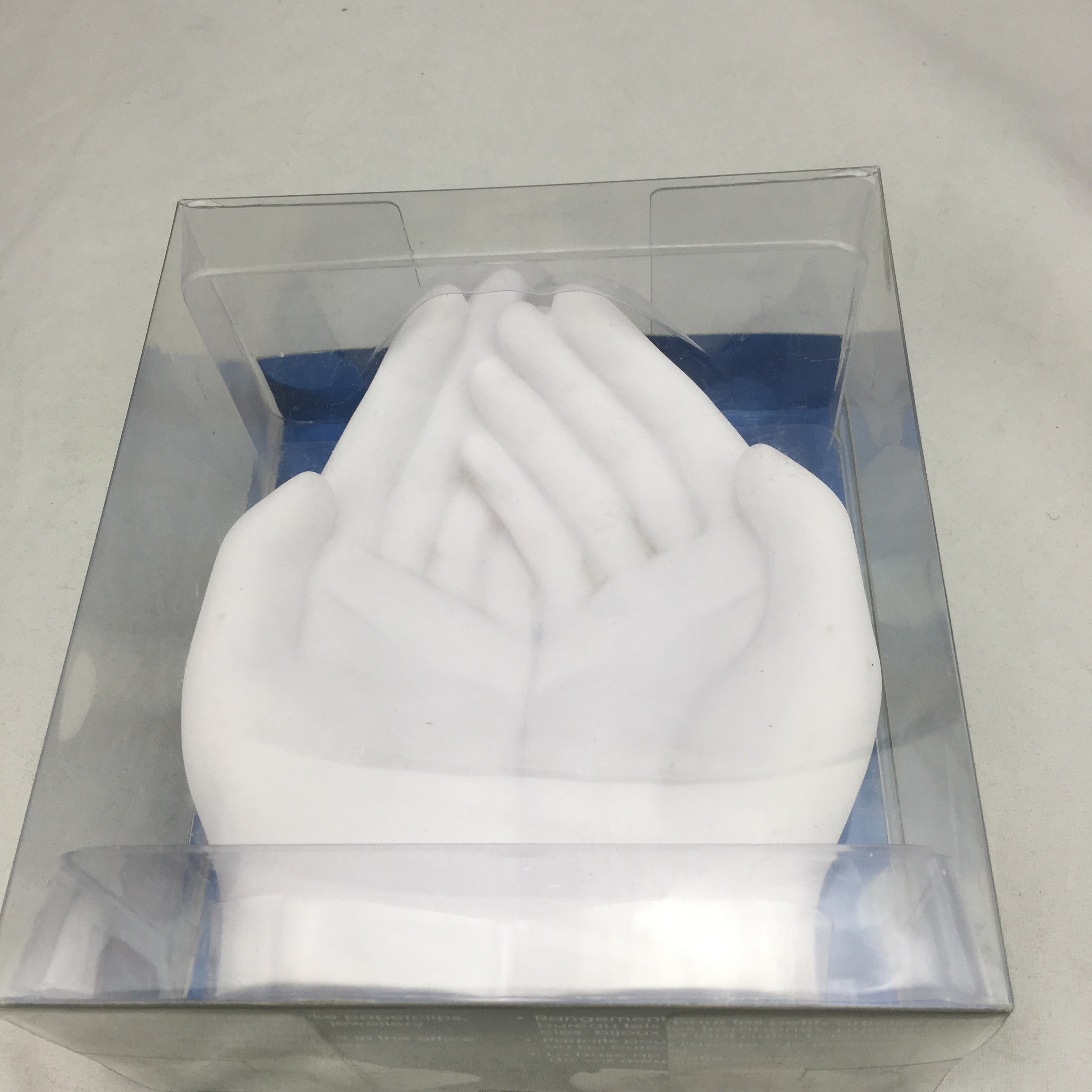 Flexible Soft Plastic Hand Model White ECO Friendly Resuable With PVC Box