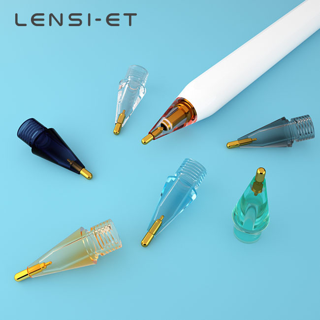 Crystal Stylus Pen Accessories Pom Tip Stylus For Apple Pencil Replaceable