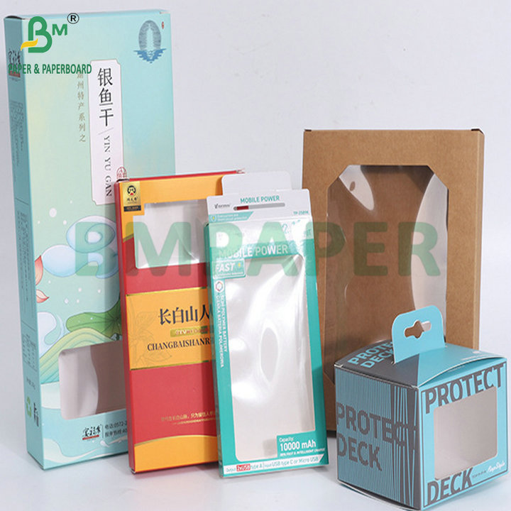 Low-temperature Moisture Resistant 275gsm PE Coated Freezer Cardboard For Frozen Packaging Box