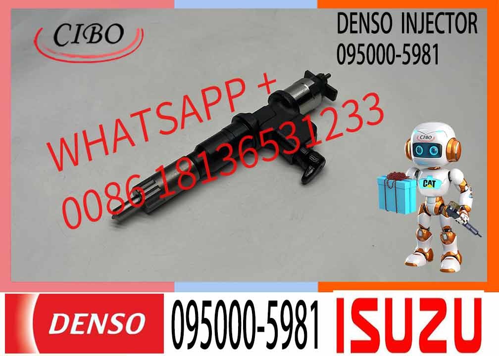 Neutral And New Common Rail Fuel Injector 095000-5981 8-97603099-1 For HI-ON 6WF1 6UZ1 Engine 0950005981 8976030991