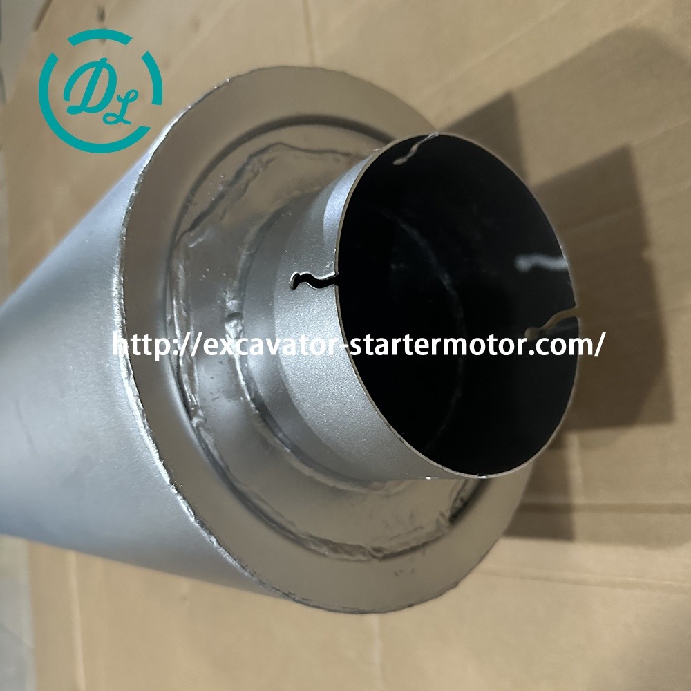 127*250*1150 Customized Muffler Zinc-Aluminium Tube OEM Quality