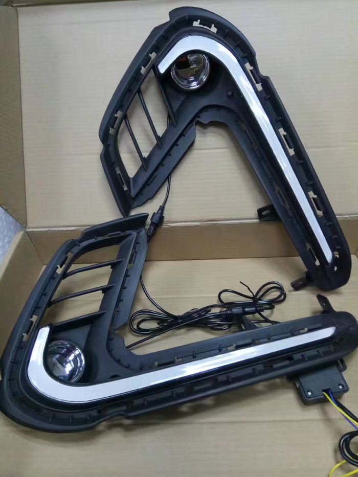 Hyundai Elantra Avante 2016 LED Daytime Running Lights Fog Lamp Finisher