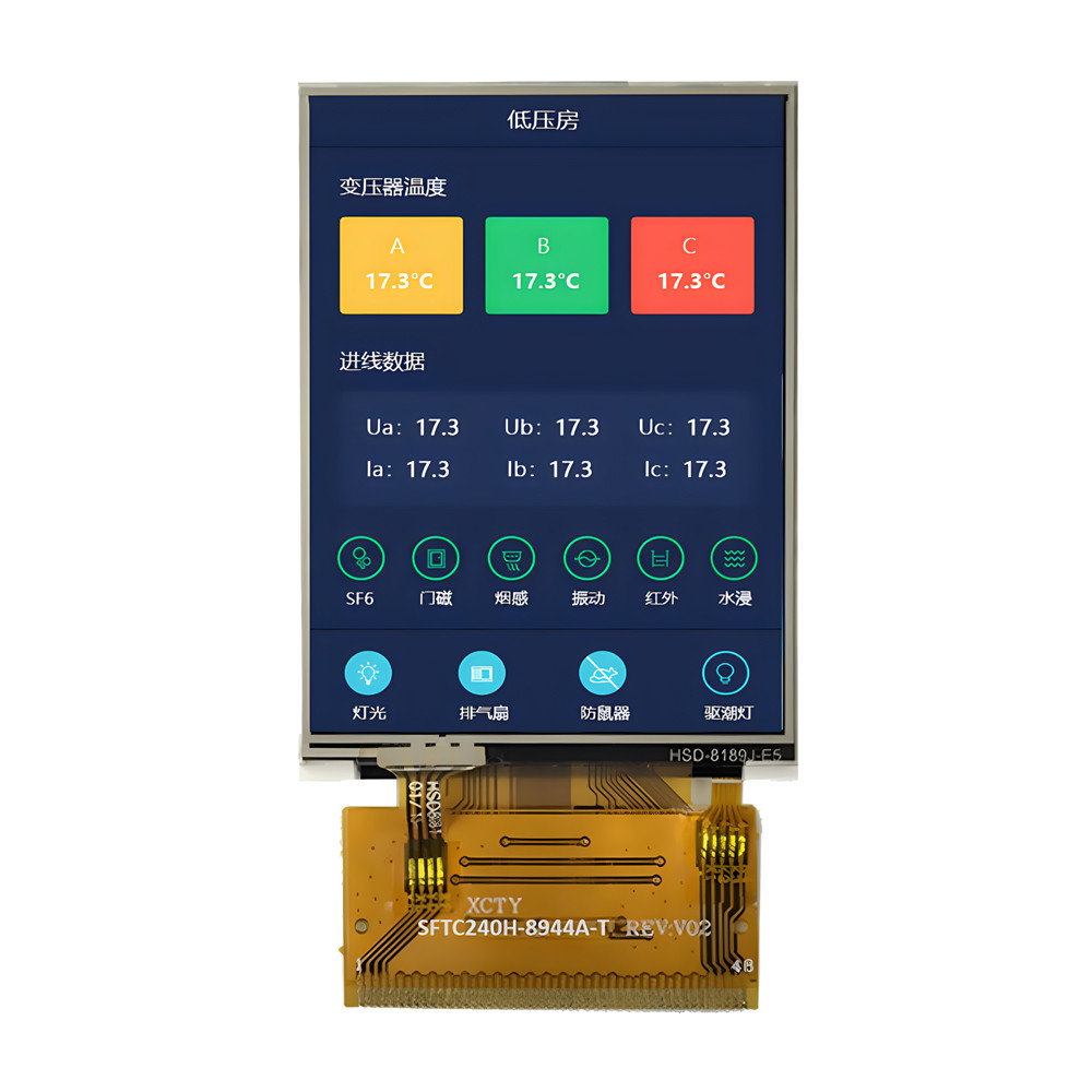 TFT LCD Factory Supply 2.4 Inch QVGA 240x320 Dots MCU&RGB Interface With RTP