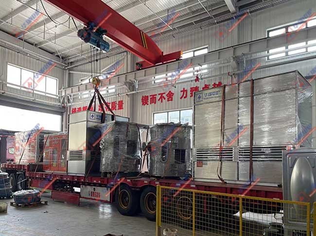 6000Kw Smelting Aluminum Shell Furnace induction melting