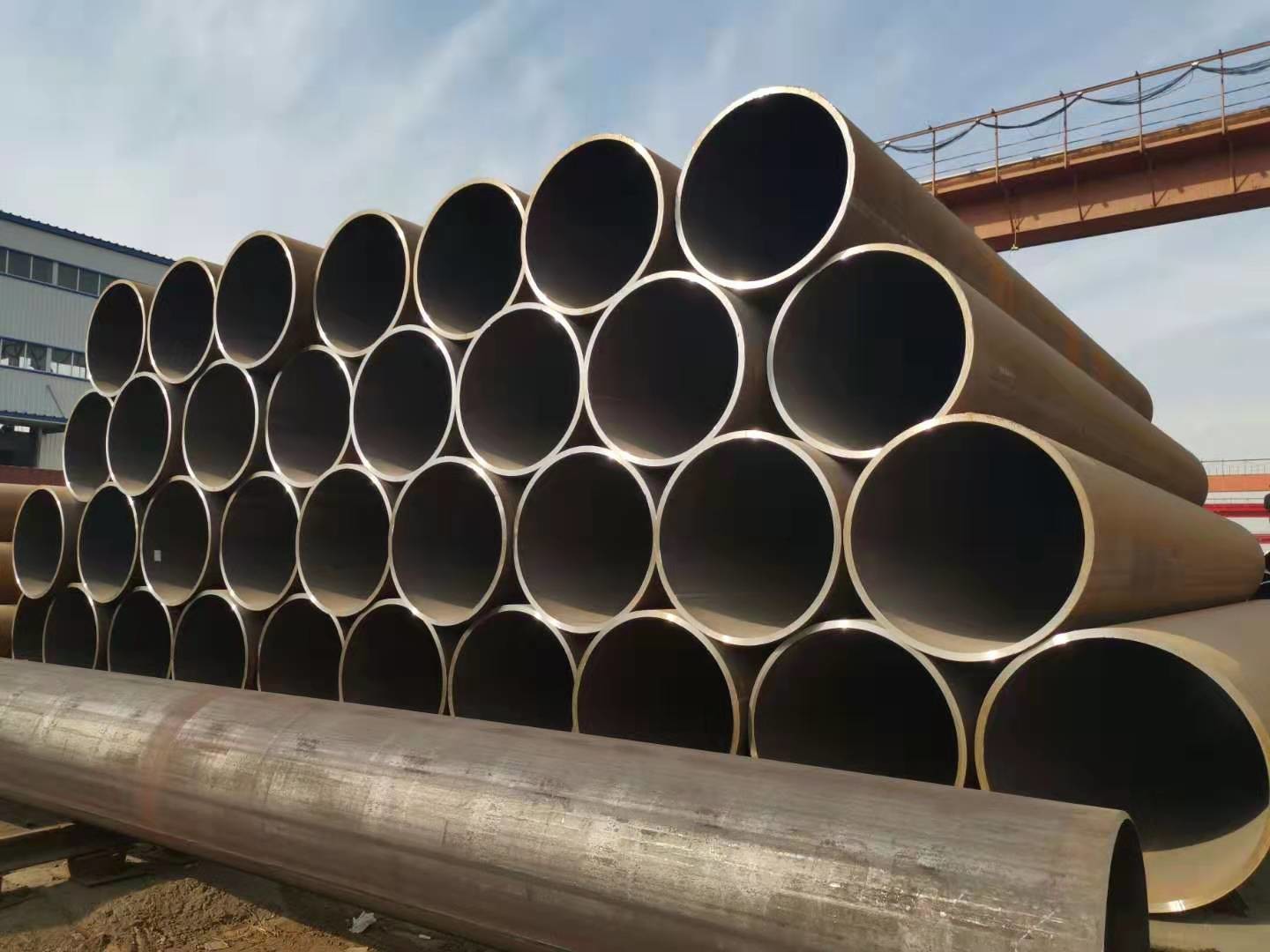Double Sided S355J2H S275 S275JR S355JRH SAW Steel Pipe