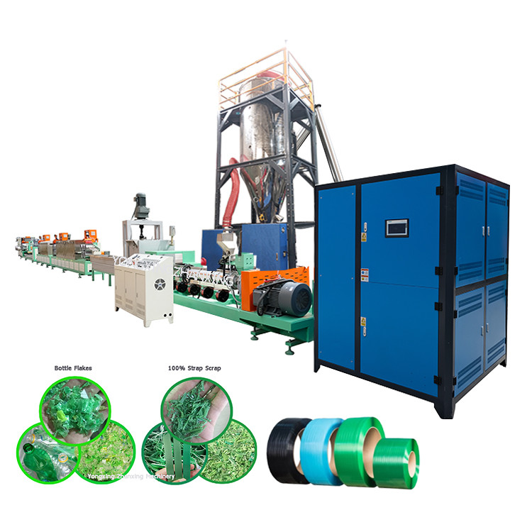 PET Strap Production Made Easy with 200-650kgs/H Polyester Strap Making Equipment