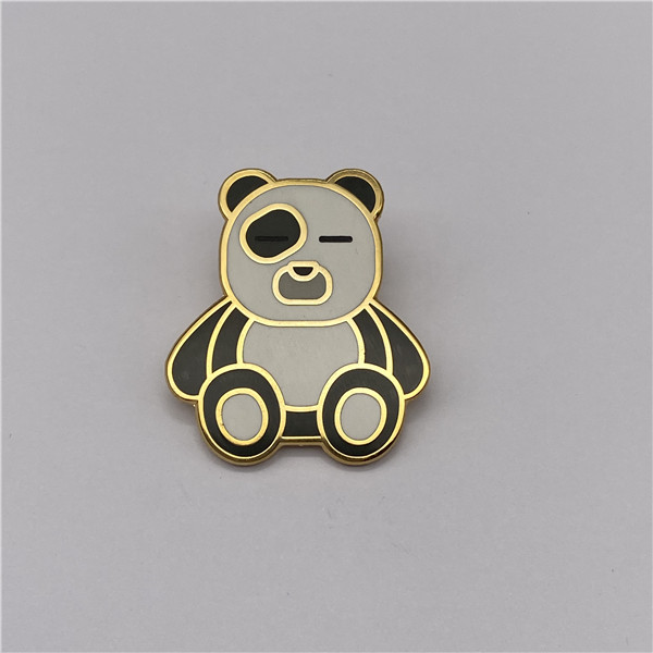 1.5mm 1.8mm 2.0mm Hard Enamel Lapel Pins Brass Gold Plating