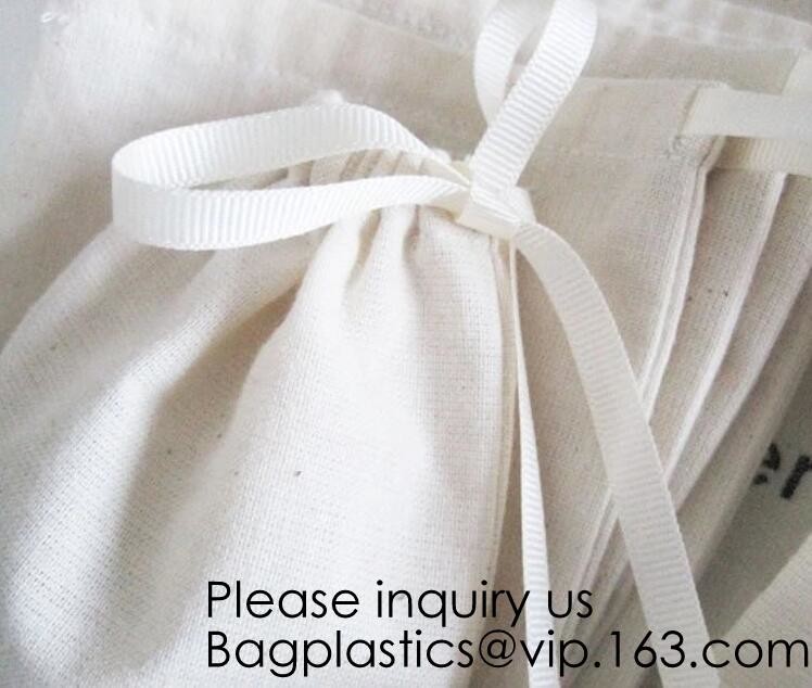 Cloth Small Drawstring Jewelry Pouches with Printed Snowflake for Traveling Tools, Earplug, Candy Storage, bagease pack