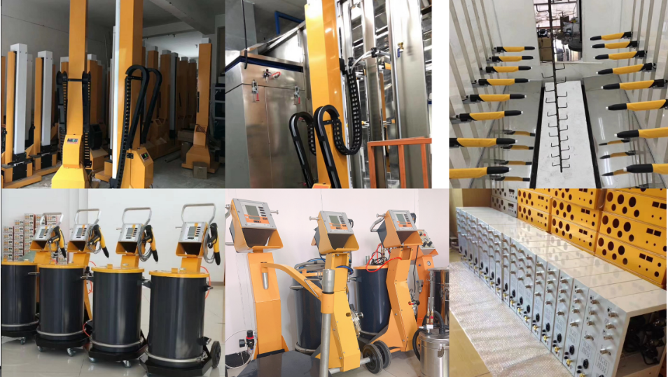 Anticorrosive Powder Coat Paint Gun Multifunctional For Energy Mining Industry