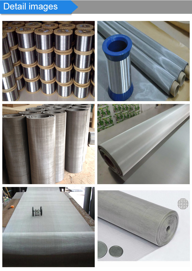 SUS304/SUS316/SUS316L Stainless Steel Wire Mesh For Filtering Steel Crimped Wire Mesh
