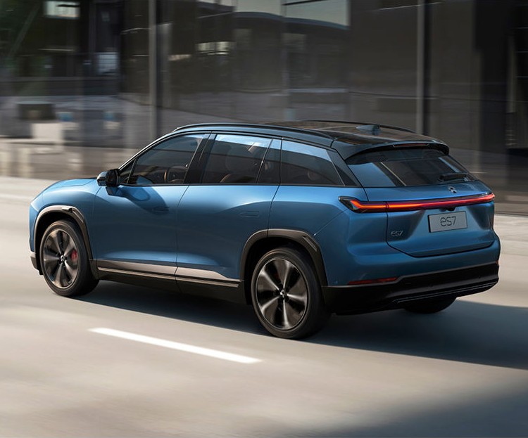 Left-Steering 2023 NIO ES7 620KM Pure Electric Car with Intelligent Car Equipment Auto Electrico 4850*1965*1758 Intelligent