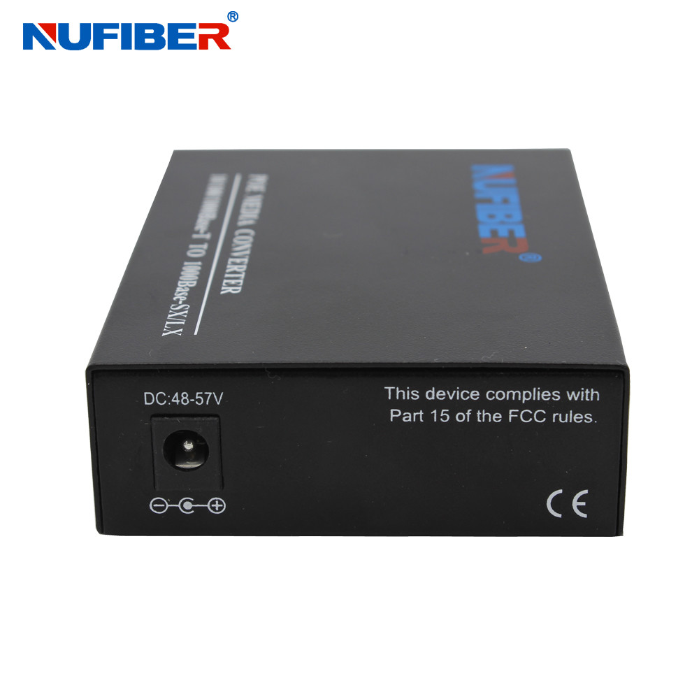 Gigabit POE Media Converter 100/1000M SFP to 10/100/1000M RJ45 LFP FCL POE Media Converter