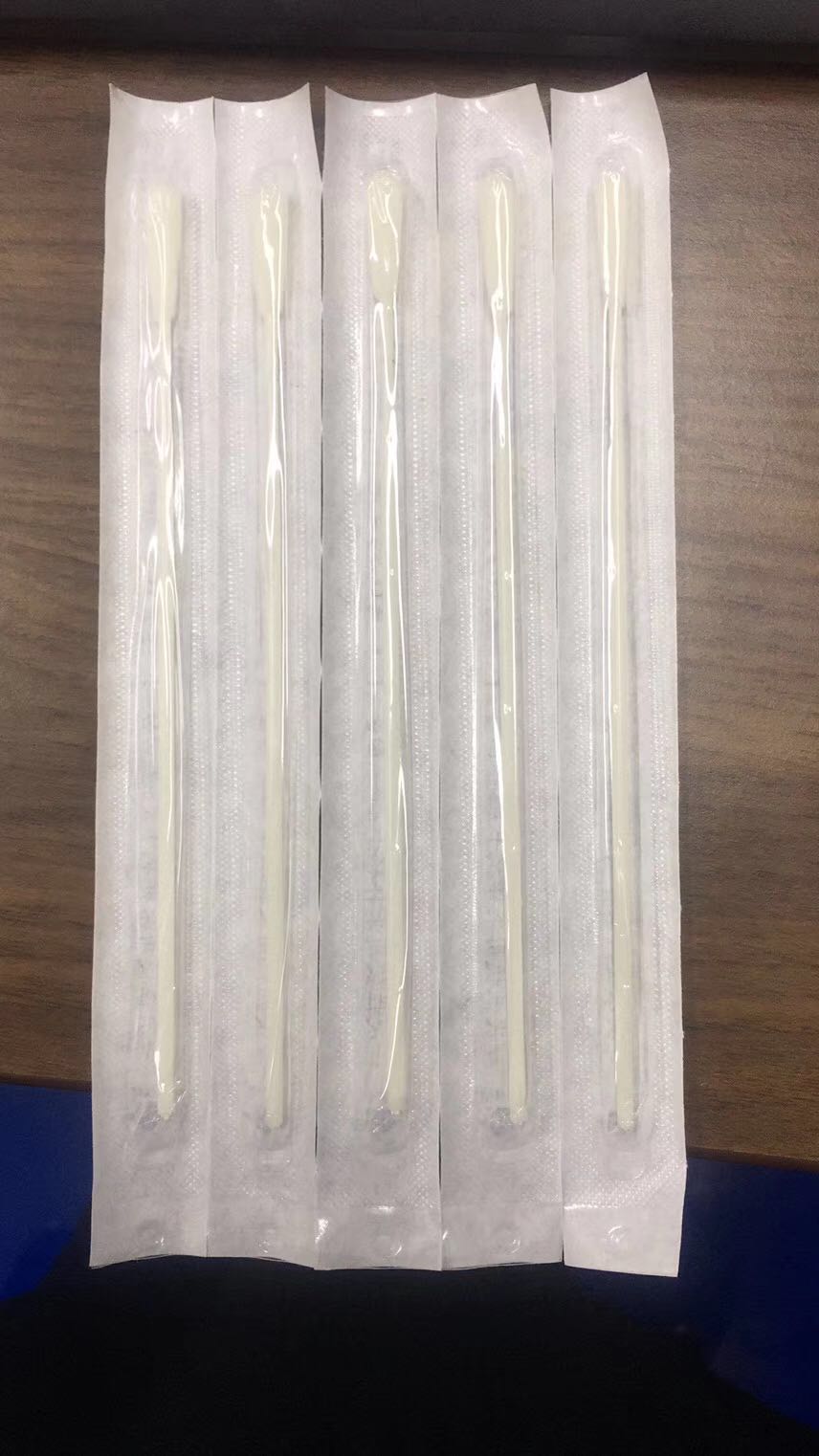 3.5cm Break Point Otolaryngology Throat Swab Stick