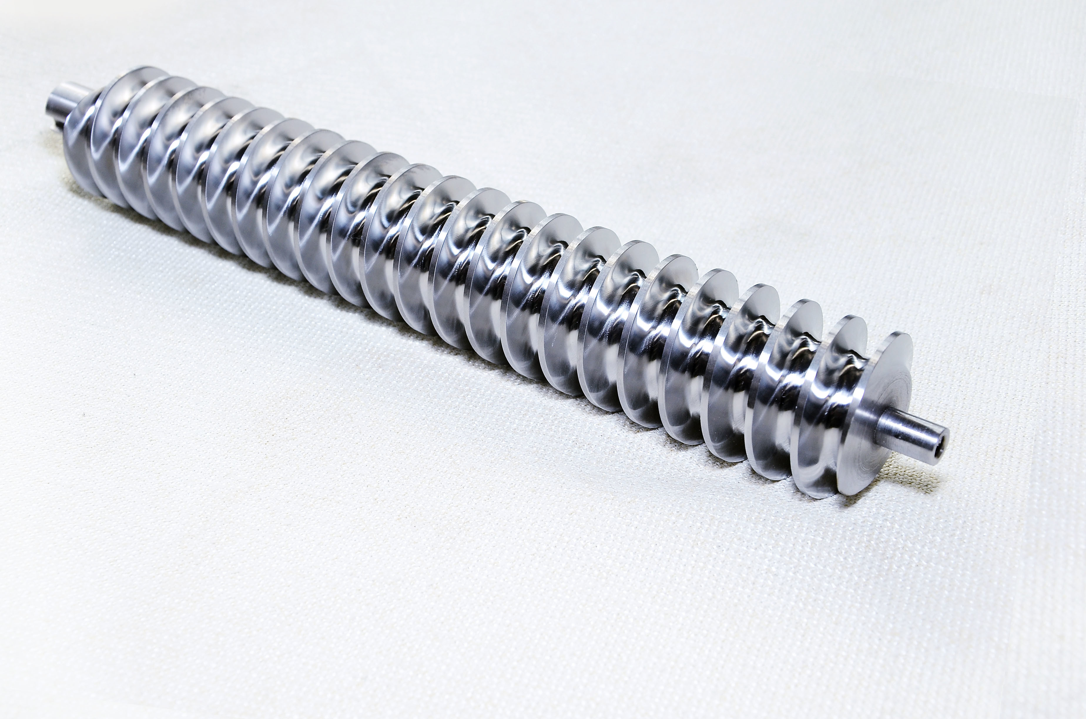 Coperion Twin Screw Extruder Machine parts - screw shaft