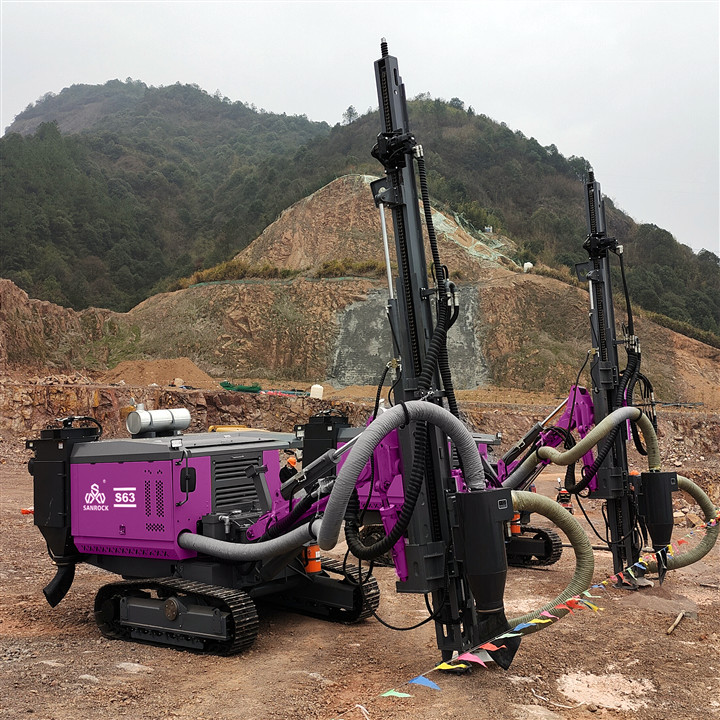 Mining Blast Hole Drilling Machine Hydraulic Top Hammer Drilling Rig Surface Drilling Rig
