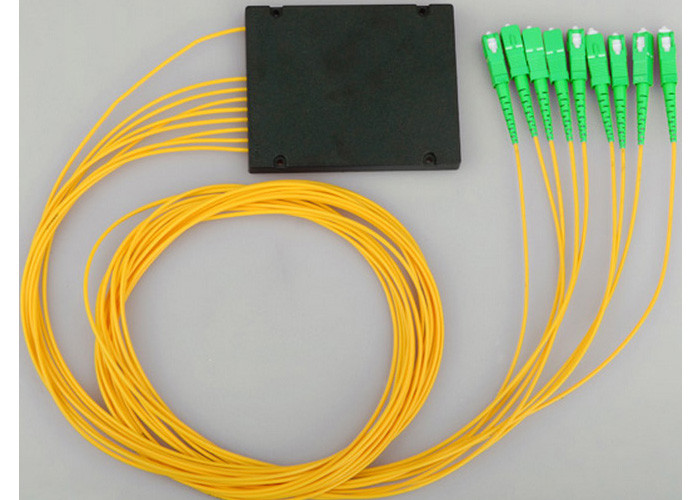 SC APC 1x16 Plc Splitter, 1x8 fiber optic plc splitter, fiber plc splitter