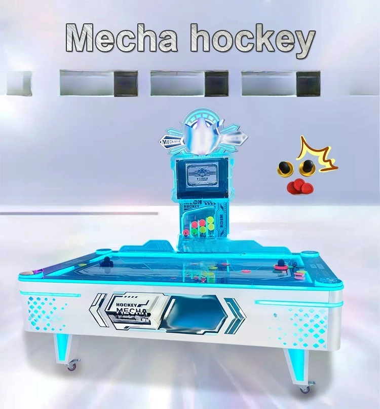 Double Players Air Hockey Coin Operated Arcade Machine Customized