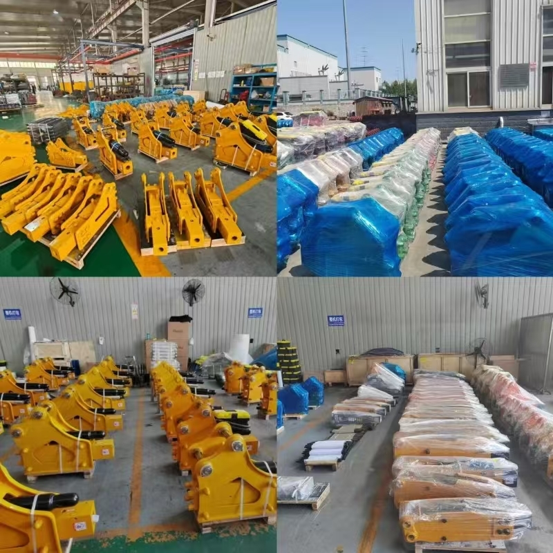 Applicable to All Brands of Excavators HP40 Side Type Hydraulic Braeker and Rock Hammer
