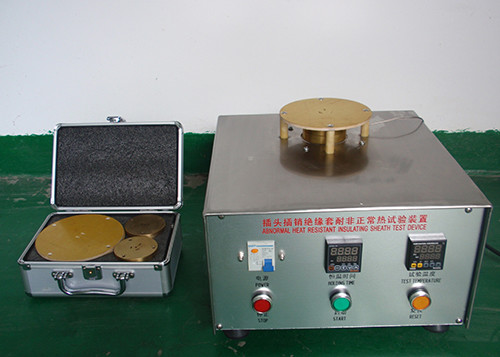 Abnormal Plug Set Heat Insulation IEC Test Equipment
