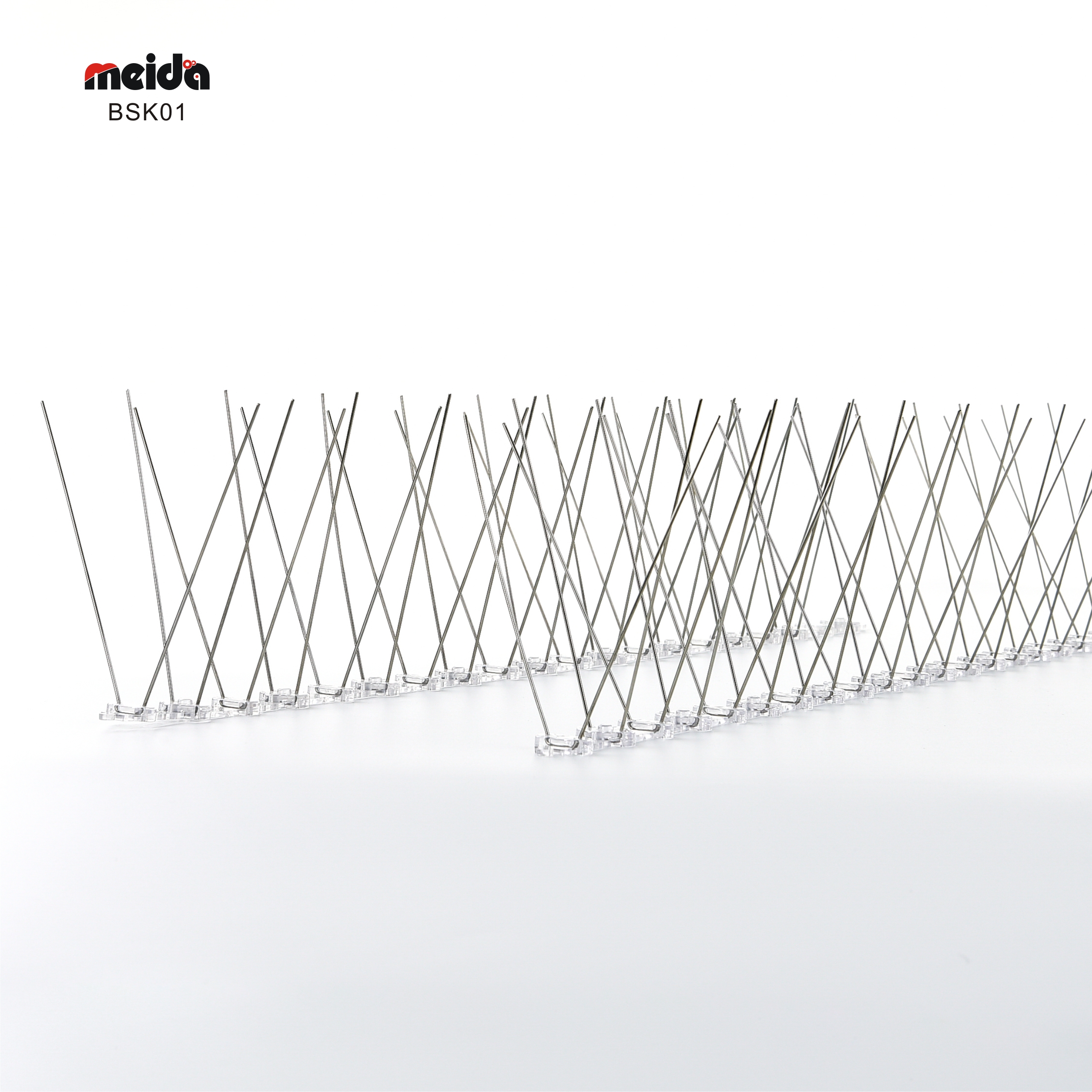 Effective Outdoor Stainless Steel Anti Pigeon Bird Spikes Deterrent Device for Roofs
