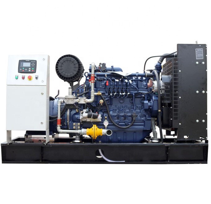 50/60hz Frequency 10kW-1000kW LPG/Wood gas/Biogas/Natural gas Power Generator with Huachai Engine