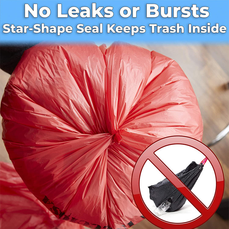 Hospital OPP / PE Biohazard Trash Bag Disposal For Infectious